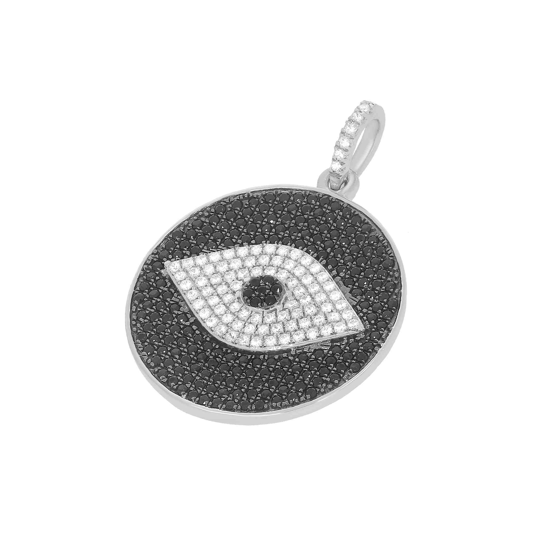 Evil Eye Charm Jewish Collection Pendant PD31316A